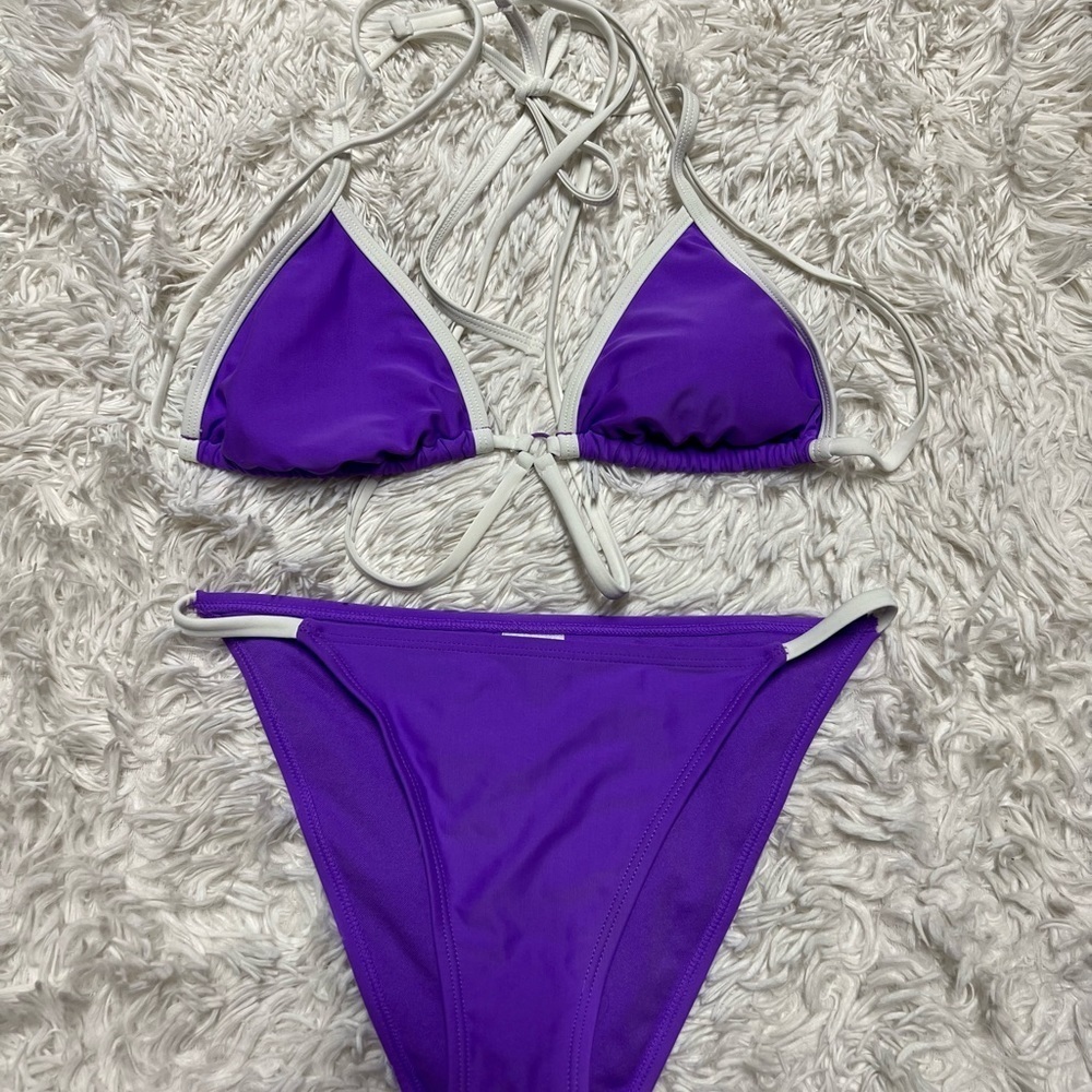 ๐๐EUC-WILD FABLE SUPER CUTE PURPLE BIKINI SZ 4-6๐๐ - Picture 4 of 7